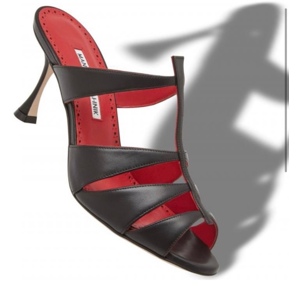 Manolo Blahnik Nooramu Heels- Mules